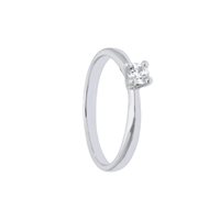 Anello Gazzola Gioielli Donna in Oro bianco Diamante 0.28 Ct BBA30028C - BBA30028C